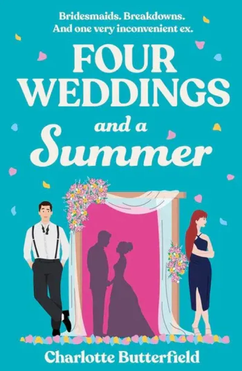 Book cover for 'Four Weddings and a Summer'